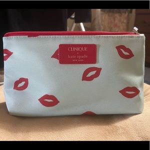 NWT Kate Spade for Clinique Cosmetic Bag